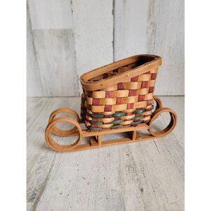 Vintage Style sleigh home decor Xmas figure Santa figure